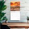 Magic Places | 2026 12 x 24 Inch (Hanging) Monthly Square Wall Calendar | Foil Stamped Cover